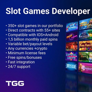 Telegram group profile photo for Slot Games Developer