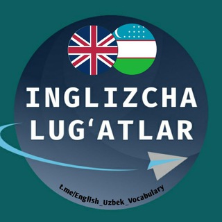 Telegram profile photo for Inglizcha Lug'atlar