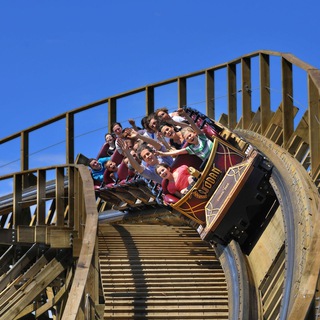 Telegram profile photo for Roller Coaster Videos - Amusement Theme Parks / Waterpark / Europa Park / Disneyland Twitter TikTok YouTube Backup by RTP