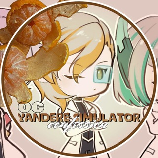 Telegram profile photo for OC yandere simulator confession