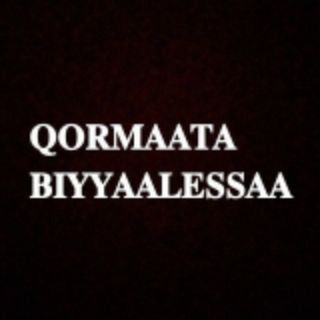 Telegram profile photo for Qophii Qormaataa