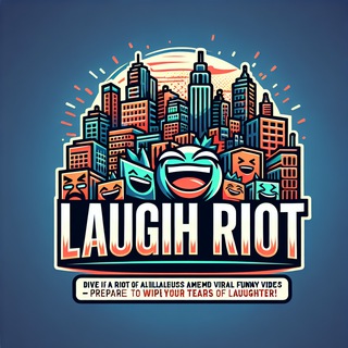 Telegram profile photo for laugh riot