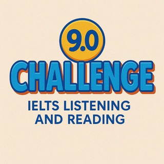 Telegram profile photo for IELTS Challenge