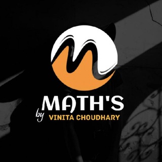 Telegram profile photo for Maths by Vinita Choudhary
