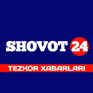 Telegram profile photo for SHOVOT24 | TEZKOR XABARLARI