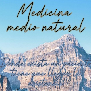 Telegram profile photo for Medicina medio natural⛰