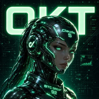 Telegram group profile photo for ❇️ OKTrading 92 ❇️ Claude Sonnet AI Robot 5 Signal Group 🚁