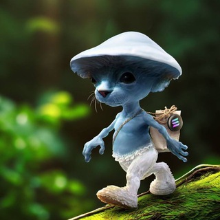 Telegram group profile photo for Smurf Cat Solana