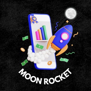 Telegram group profile photo for MOON ROCKET 🚀