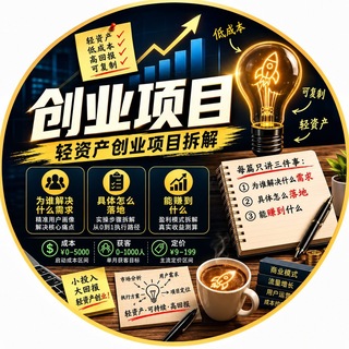 Telegram profile photo for 创业项目