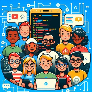 Telegram group profile photo for گروه چت برنامه نویسان