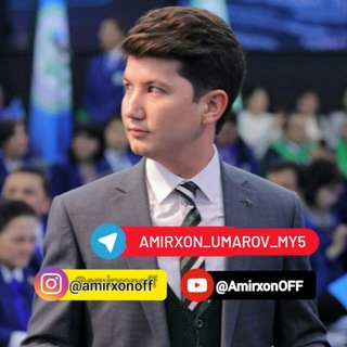 Telegram profile photo for Amirxon Umarov | Kreativ kanali💯