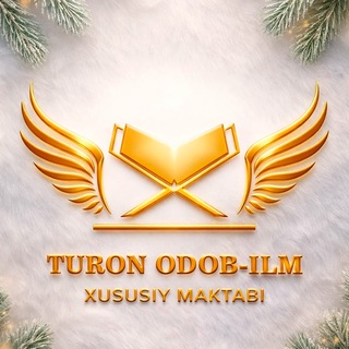 Telegram profile photo for TURON ODOB-ILM MAKTABLARI