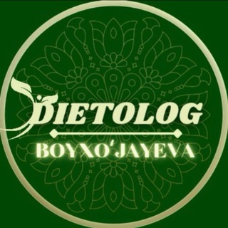 Telegram profile photo for || DIETOLOG BOYXOʻJAYEVA_OLIY TOIFALIY