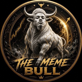 Telegram group profile photo for THE MEME BULL 1000x ®️