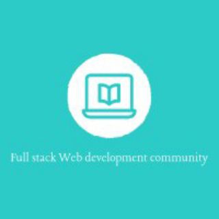 Telegram profile photo for Full stack Web development community