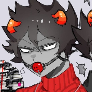 Telegram profile photo for literally us homestuck confession 🦀