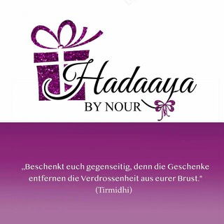 Telegram profile photo for 🎀 Hadaaya by Nour 🎀