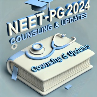 Telegram group profile photo for NEET-PG 2025 Counseling and Updates
