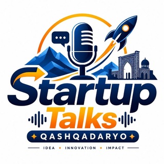 Telegram profile photo for Startup Talks | Qashqadaryo