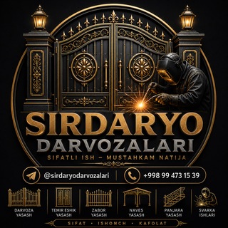 Telegram profile photo for Sirdaryo darvozalari