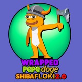 Telegram profile photo for WrappedPepeDogeshibafloki2.0 (portal)