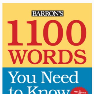 Telegram profile photo for 1100 Words Book