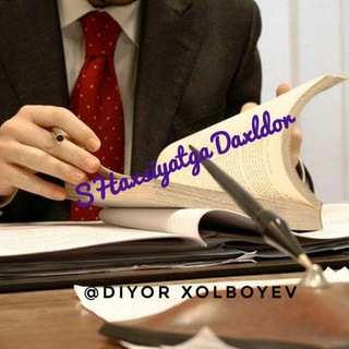 Telegram profile photo for SHaxsiyatga Daxldor 📝