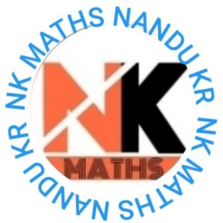 Telegram profile photo for NK MATHS NANDU KR(Official)🇮🇳🇮🇳
