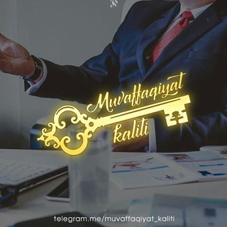 Telegram profile photo for Muvaffaqiyat Kaliti 🔑