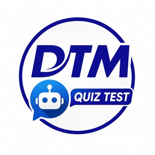 Telegram profile photo for DTM Quiz Testlari
