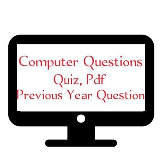 Telegram profile photo for Computer questions Quiz Pdf