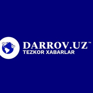 Telegram profile photo for DARROV.UZ | Тезкор Хабарлар