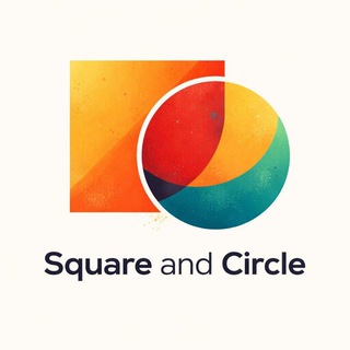 Telegram profile photo for Square and Circle | Art