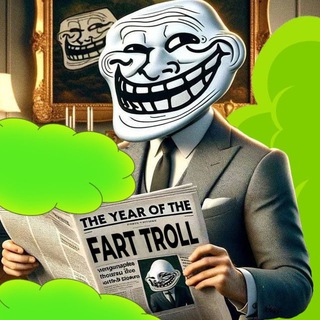 Telegram profile photo for Fart Troll - Solana