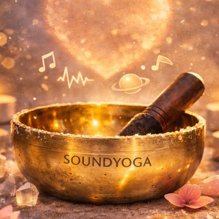 Telegram profile photo for SOUNDYOGA SCHOOL