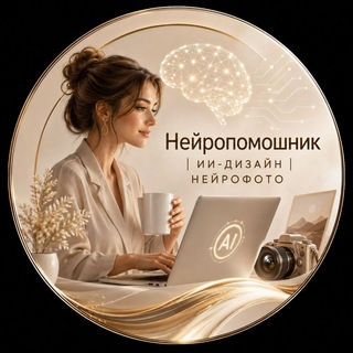 Telegram profile photo for Нейропомощник|ИИ-дизайн|Нейрофото