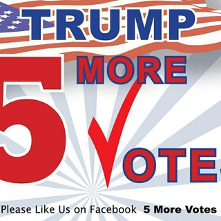 Telegram profile photo for 5MOREVOTES Channel