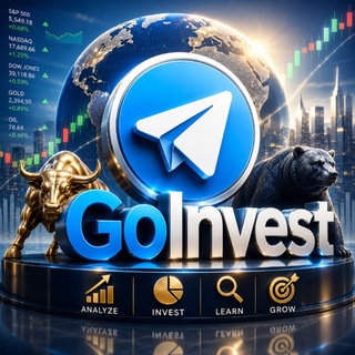 Telegram profile photo for “GO INVEST”