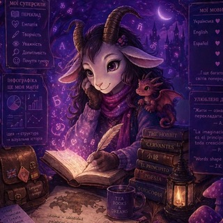 Telegram profile photo for книжкова коза