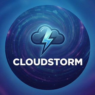 Telegram profile photo for CloudStorm