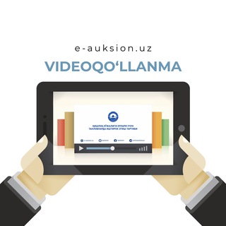 Telegram profile photo for e-auksion.uz | VIDEO