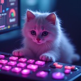 Telegram profile photo for hello cyberkitty