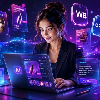 Telegram profile photo for AI для брендов