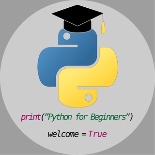 Telegram group profile photo for Python for Beginners