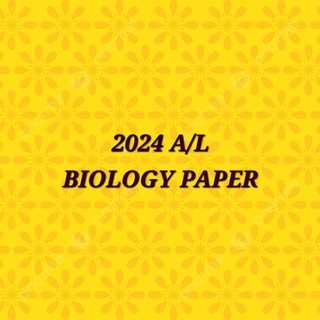 Telegram profile photo for 2024 A/L | Biology Paper | Tissa Jananayake ; Thejan Weerasooriya