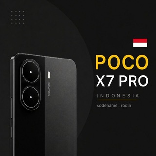 Telegram group profile photo for Poco X7 Pro | Rodin 🇮🇩