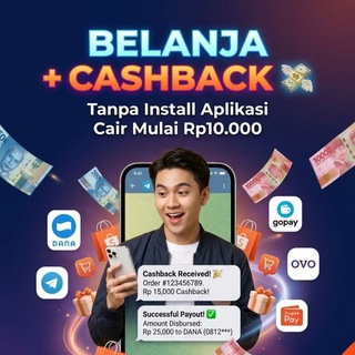 Telegram profile photo for Cashback Hunter 🇮🇩