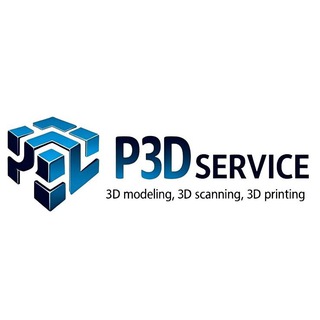 Telegram profile photo for P3D_Service студия 3Д печати