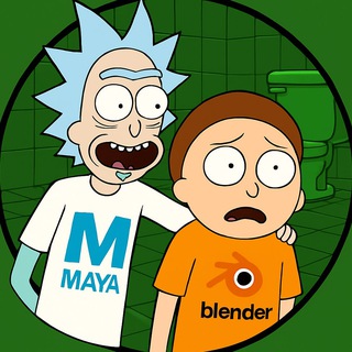 Telegram group profile photo for Maya 3D
